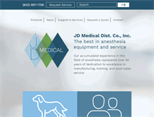 Tablet Screenshot of jdmedical.com